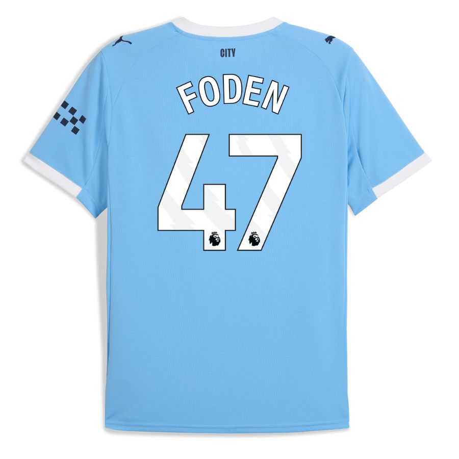 Maillot Manchester City Domicile Homme 2025 2026 Bleu