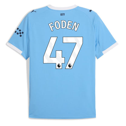 Maillot Manchester City Domicile Homme 2025 2026 Bleu