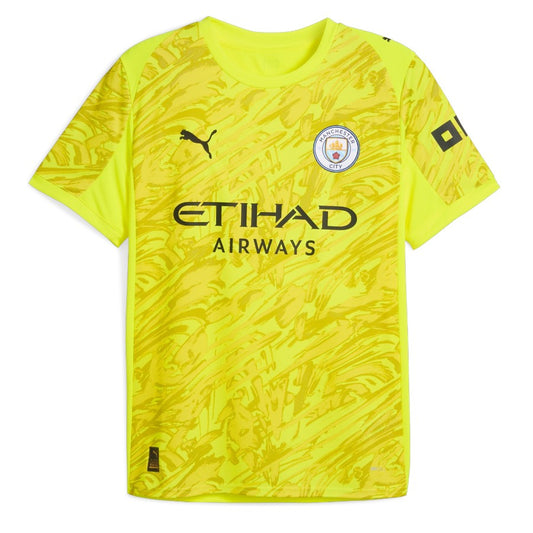 Maillot Gardien Jaune Manchester City Homme Domicile 2025 2026