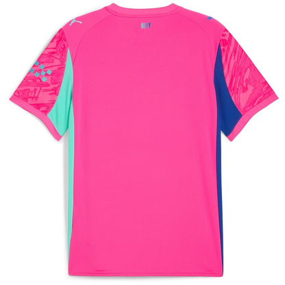Maillot Kit Enfant Manchester City Domicile Gardien 2025 2026 Rose