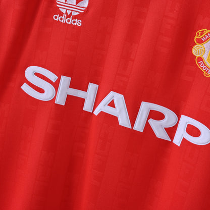 Maillot Manchester United Retro Vintage 1998-1999 Domicile Homme