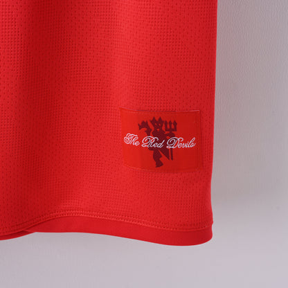 Maillot Manchester United Retro Vintage 2007-2008 Domicile Homme