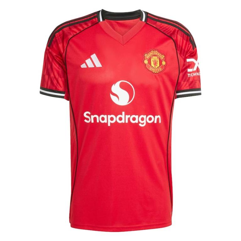 Maillot Manchester United Domicile Homme 2025 2026 Rouge