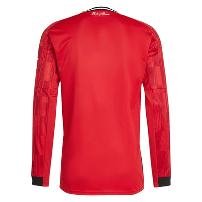 Maillot Manchester United Domicile Manches Longues Homme 2025 2026 Rouge