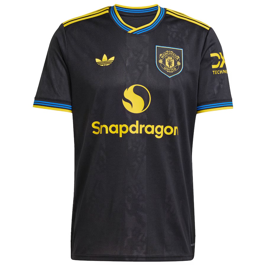 Maillot Manchester United Third Homme 2025 2026 Noir