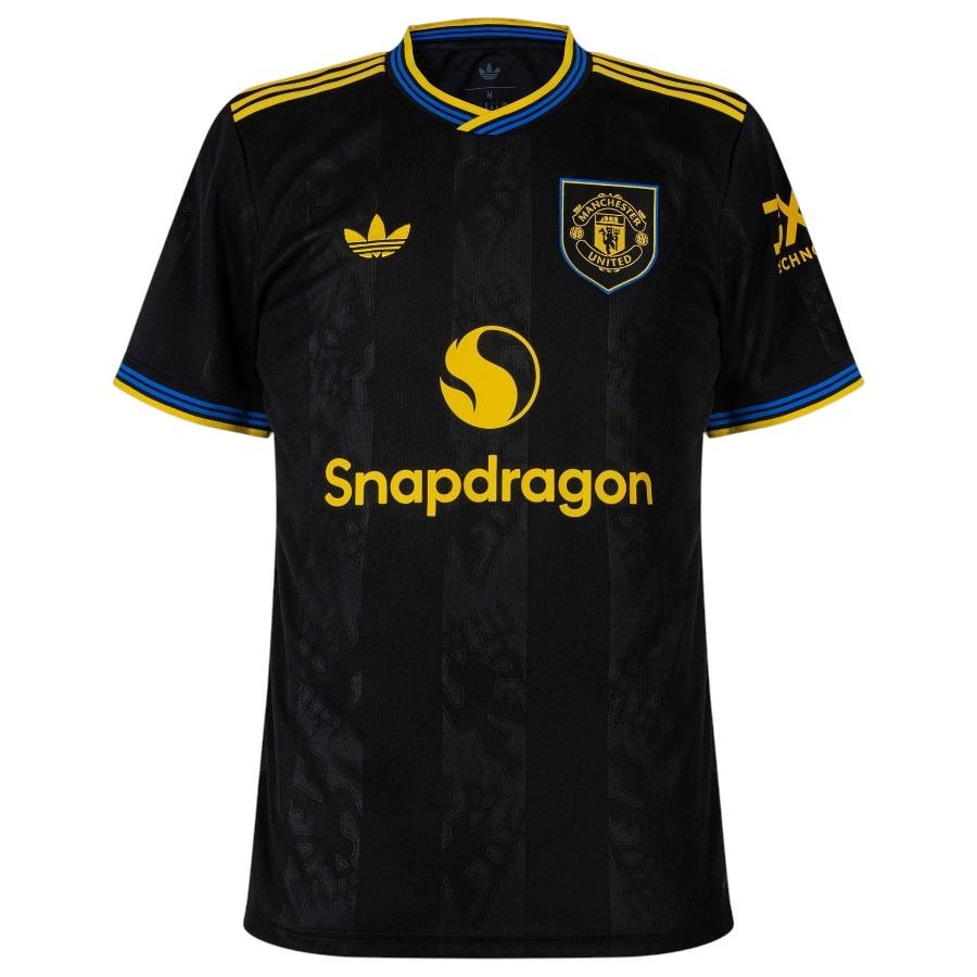 Maillot Cantona Manchester United Third Homme 2025 2026 Noir