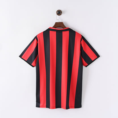 Maillot Milan AC Retro Vintage 1988-1989 Domicile Homme