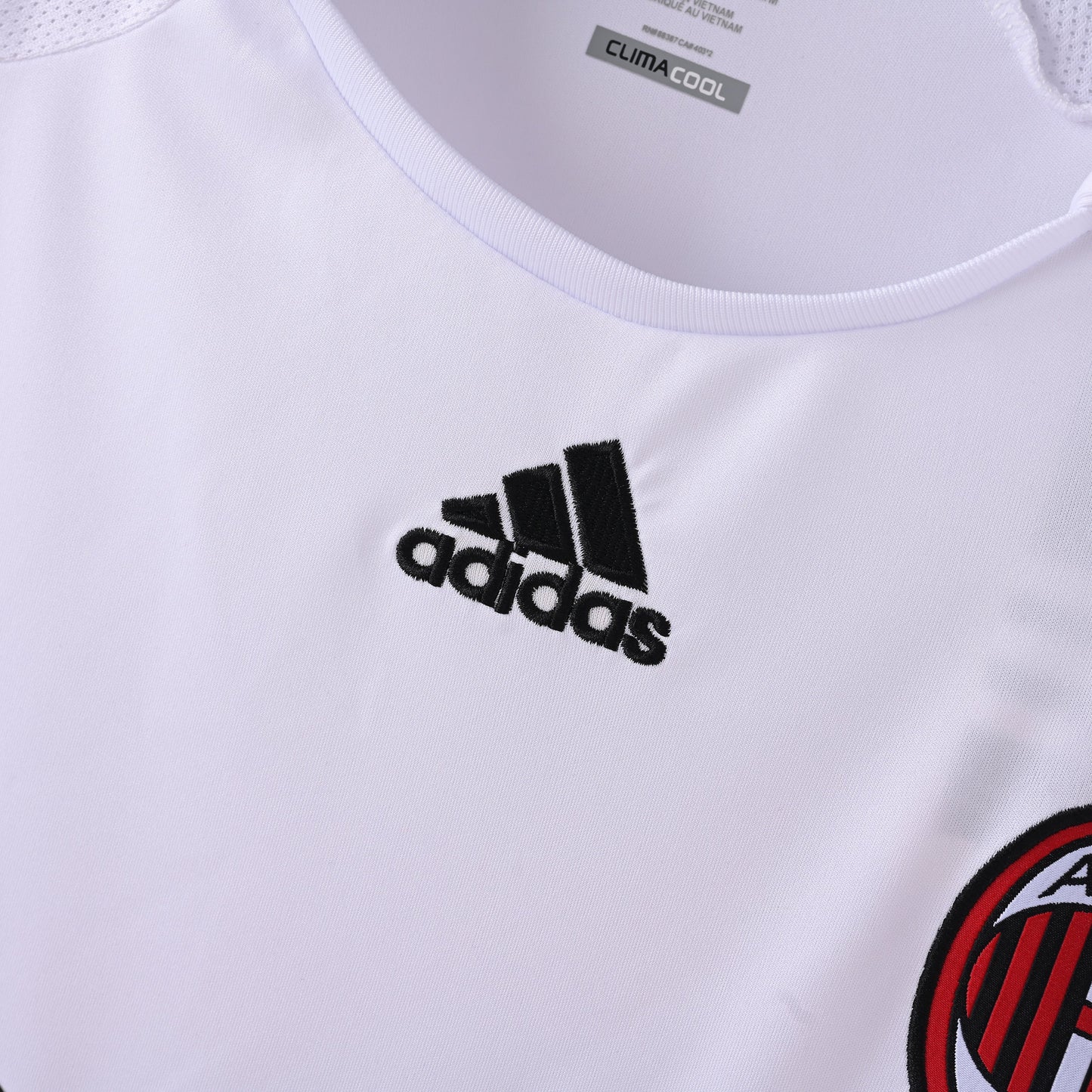 Maillot Milan AC Retro Vintage 2007-2008 Exterieur Homme
