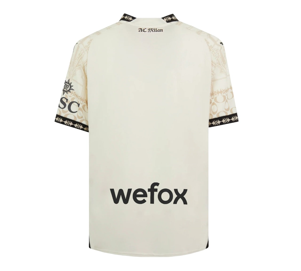 Maillot Milan AC Fourth X Pleasures Homme 2024 Blanc