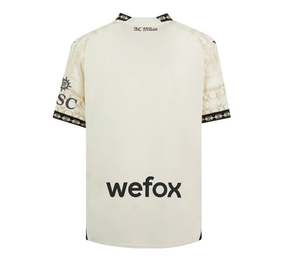Maillot Milan AC Fourth X Pleasures Homme 2024 Blanc