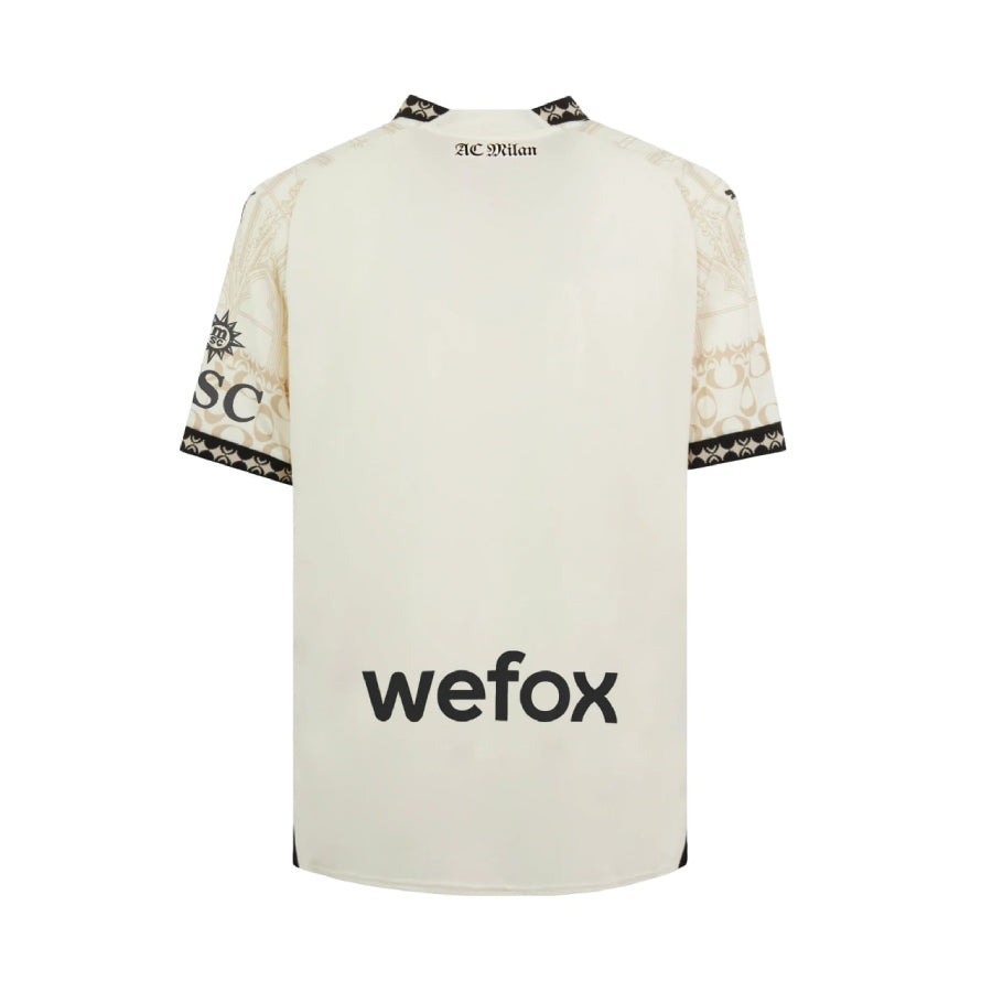 Maillot Kit Enfant Milan AC X Pleasures Blanc 2023-2024