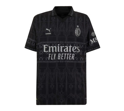 Maillot Milan AC Fourth X Pleasures Homme 2024 Noir