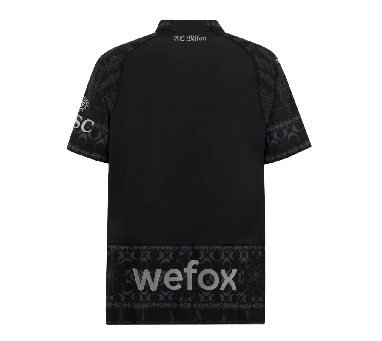 Maillot Milan AC Fourth X Pleasures Homme 2024 Noir