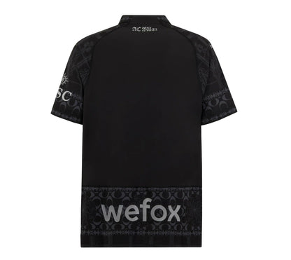 Maillot Milan AC Fourth X Pleasures Homme 2024 Noir
