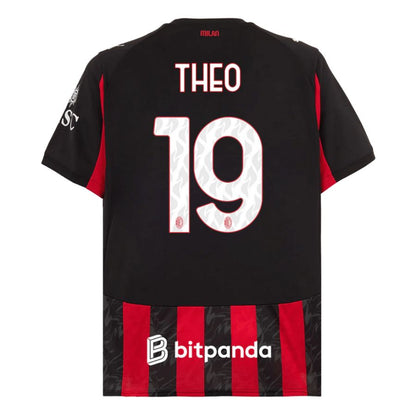 Maillot Milan AC Domicile Homme 2025 2026