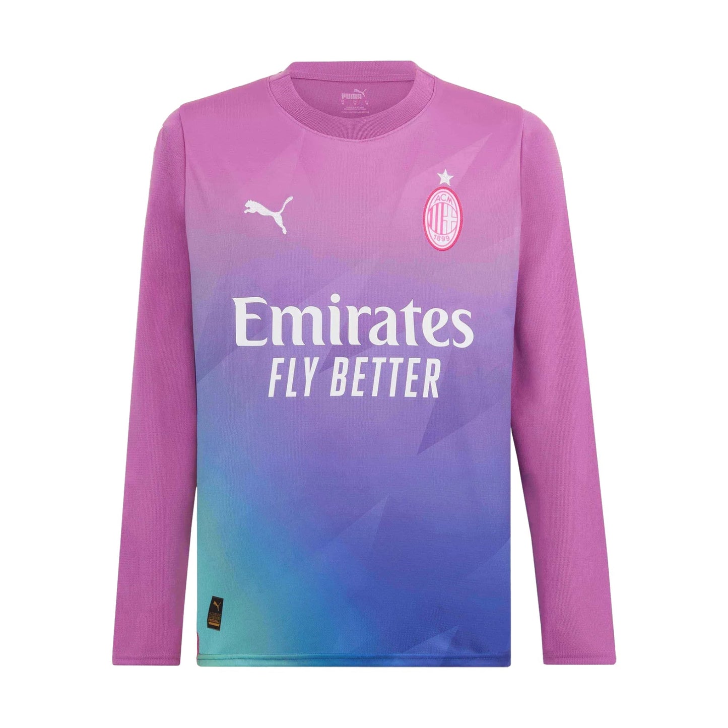 Maillot AC Milan Manches Longues Rose Third Homme 2023 2024