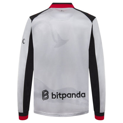 Maillot AC Milan Manches Longues Slam Jam Fourth Argent Homme 2025 2026