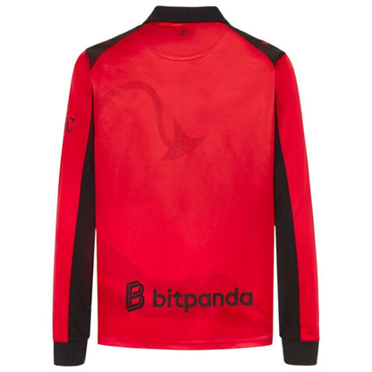 Maillot AC Milan Manches Longues Slam Jam Fourth Rouge Homme 2025 2026