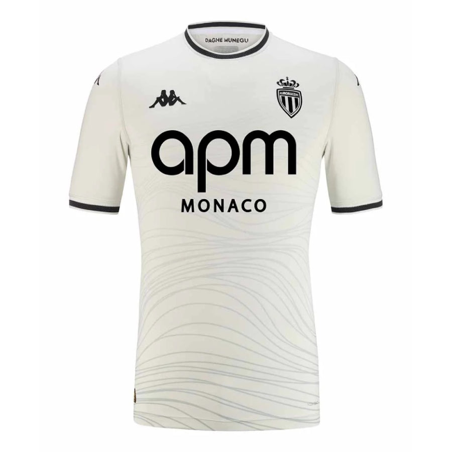 Maillot AS Monaco Third Homme 2024 2025 Blanc