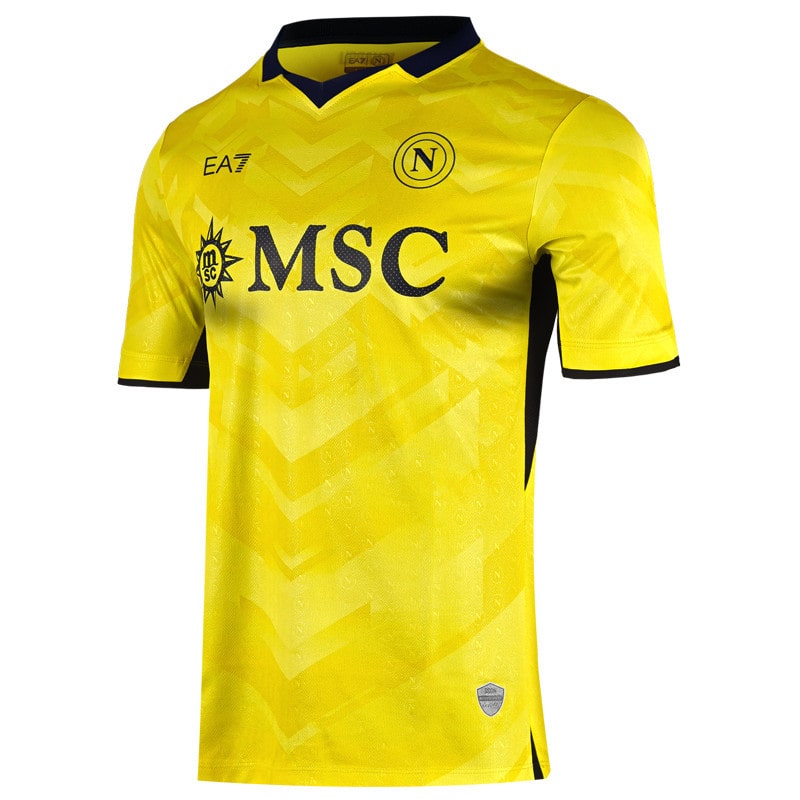 Maillot Naples Gardien Jaune Homme 2024 2025