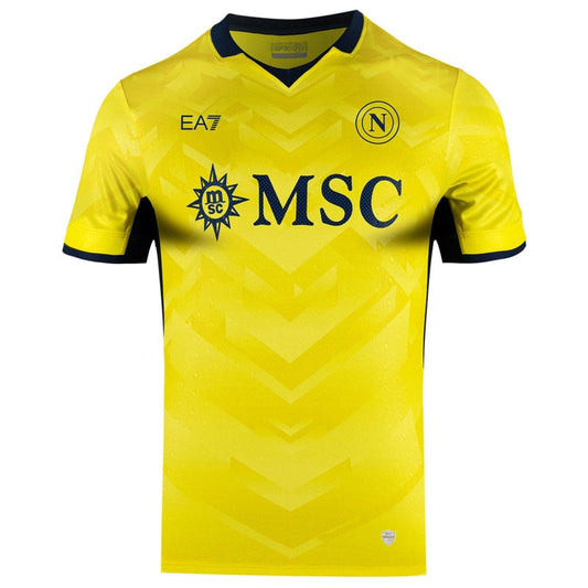Maillot Naples Gardien Jaune Homme 2024 2025