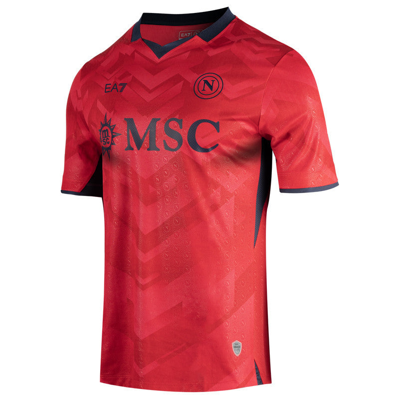 Maillot Naples Gardien Rouge Homme 2024 2025