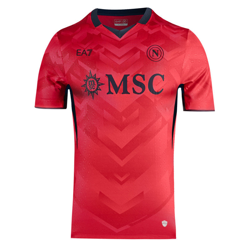 Maillot Naples Gardien Rouge Homme 2024 2025