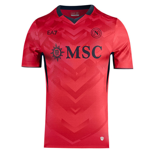 Maillot Naples Gardien Rouge Homme 2024 2025