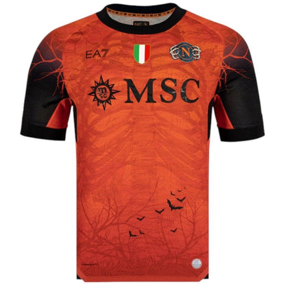 Maillot Naples Halloween Orange Homme 2025 2026