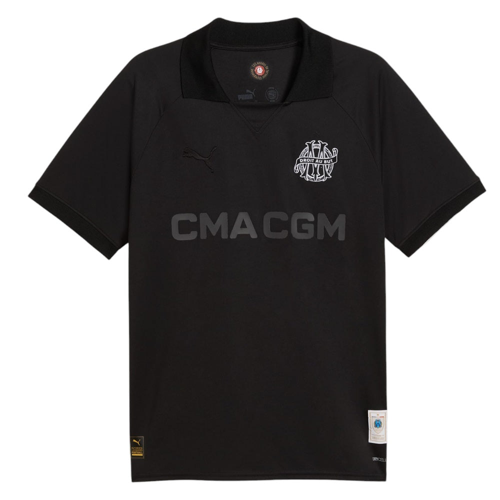 Maillot Marseille 125 ans Gardien 2024 2025 Noir