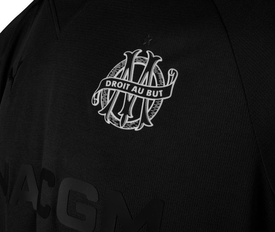 Maillot Kit Enfant Marseille 125 ans 2024 2025 Noir