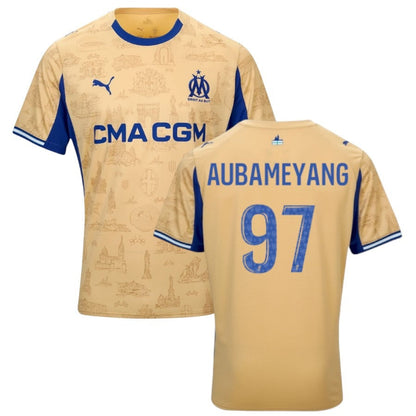 Maillot Marseille Pavard Or Fourth Homme 2025 2026