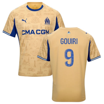 Maillot Marseille Gouiri Or Fourth Homme 2025 2026