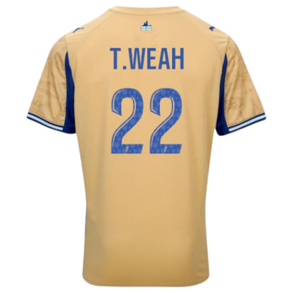 Maillot Marseille T. Weah Or Fourth Homme 2025 2026