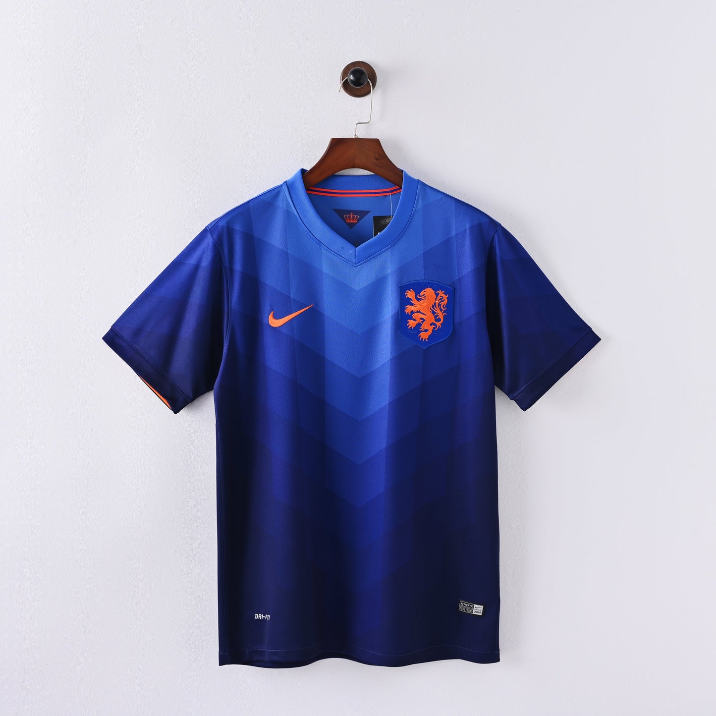 Maillot Pays-Bas Retro Vintage 2014 Exterieur Homme