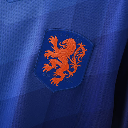 Maillot Pays-Bas Retro Vintage 2014 Exterieur Homme