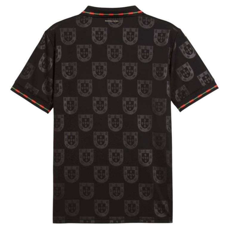 Maillot Portugal Enfant Kit 2025 2026 Edition Speciale Noir