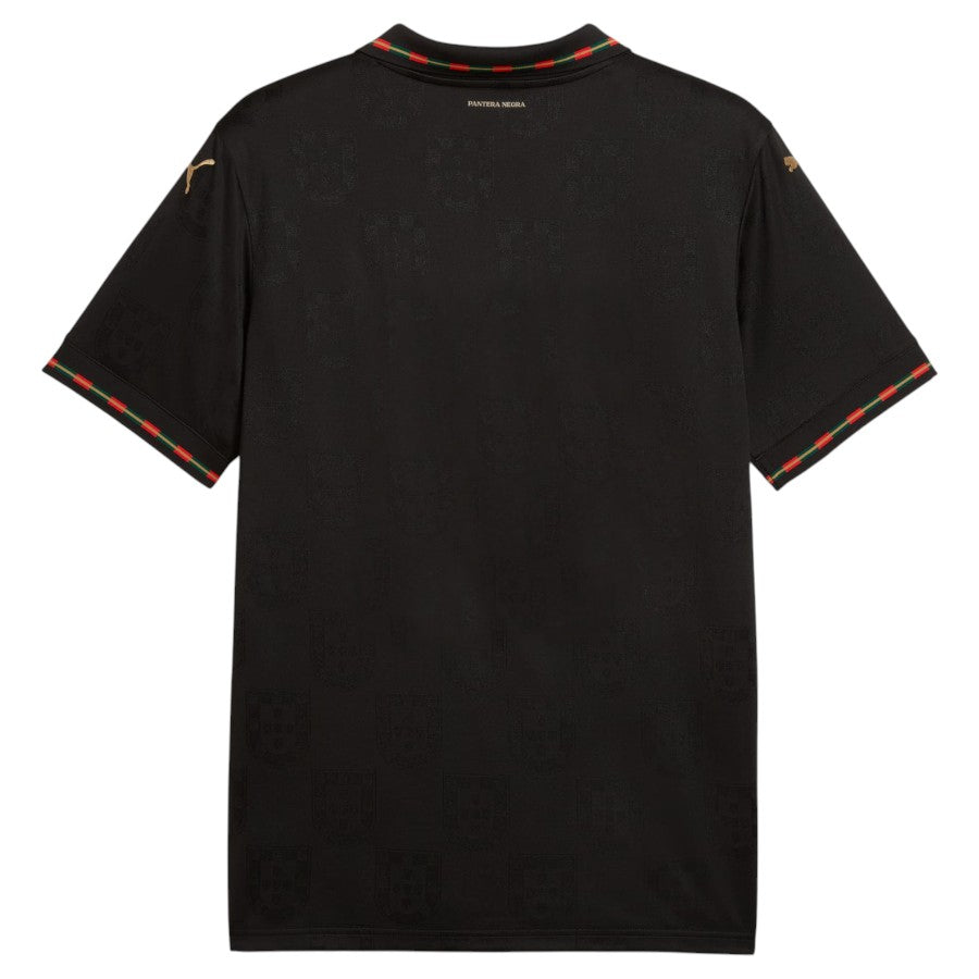 Maillot Portugal Enfant Kit 2025 2026 Edition Speciale Eusebio Noir