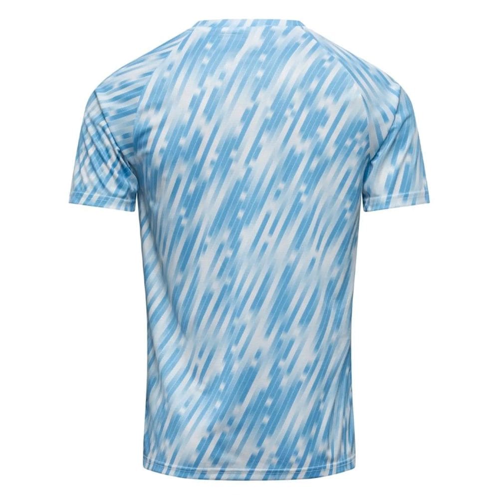 Maillot Training Pre Match Manchester City Homme/Enfant 2025 2026 Bleu