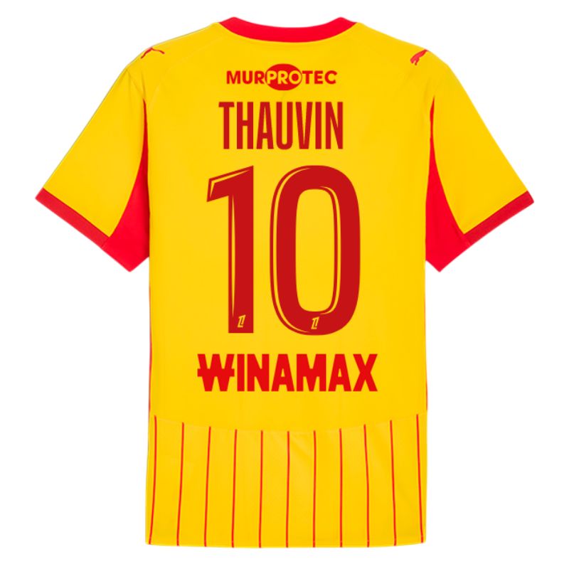 Maillot RC Lens Homme Domicile 2025 2026