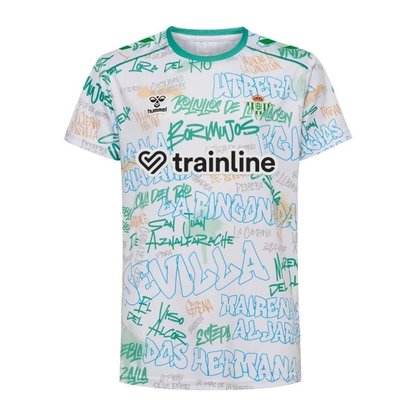 Maillot Real Betis Pre Match Homme 2025 2026 Blanc