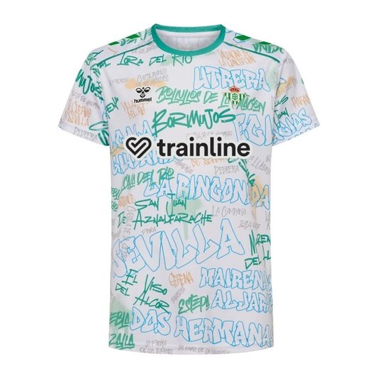 Maillot Real Betis Pre Match Homme 2025 2026 Blanc
