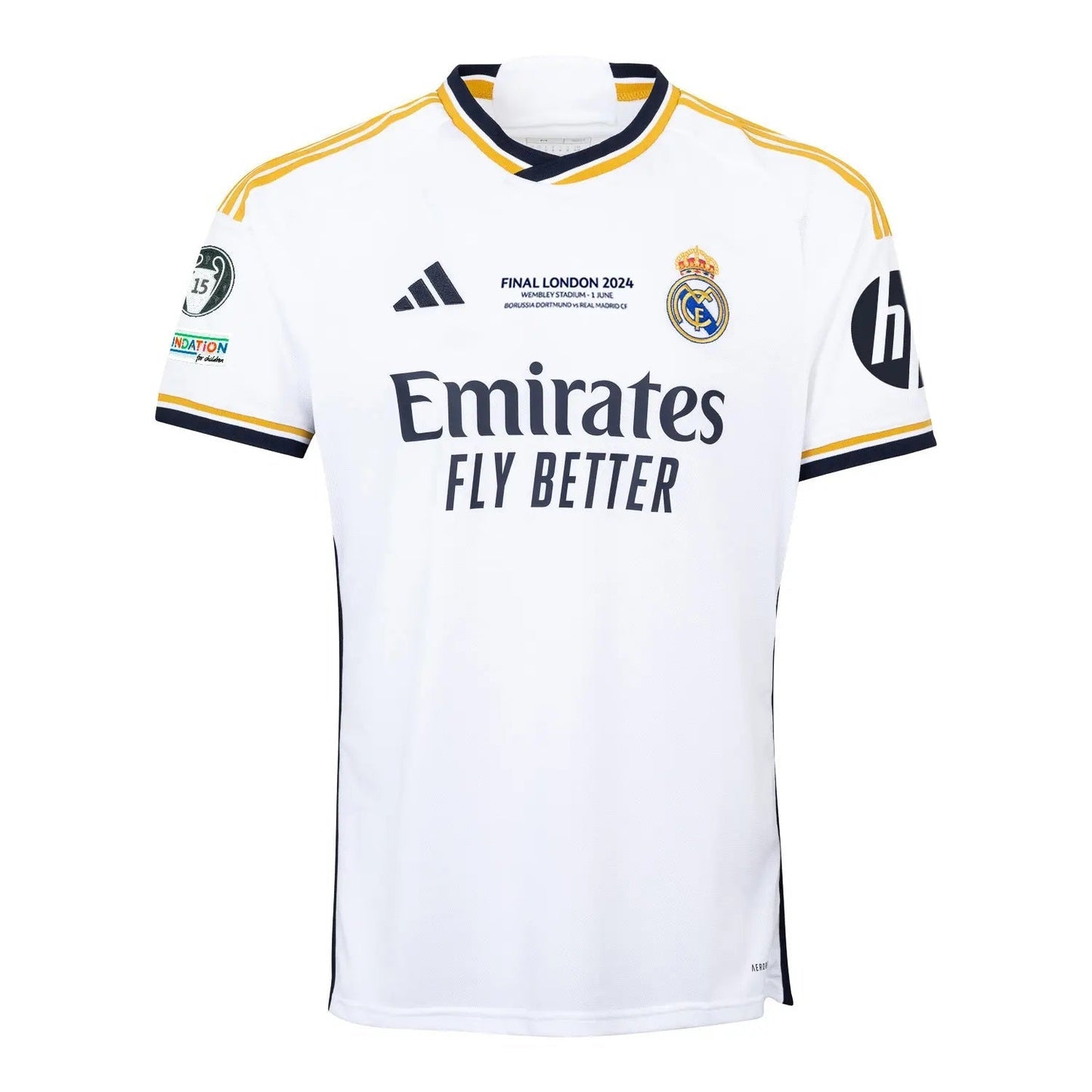 Maillot Real Madrid Champions League 15th 2024 Homme