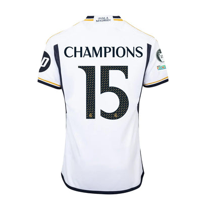 Maillot Real Madrid Champions League 15th 2024 Homme