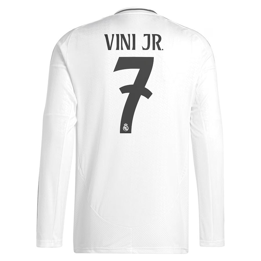 Maillot Real Madrid Manches Longues Homme Blanc 2024 2025