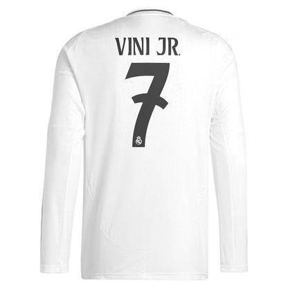 Maillot Real Madrid Manches Longues Homme Blanc 2024 2025