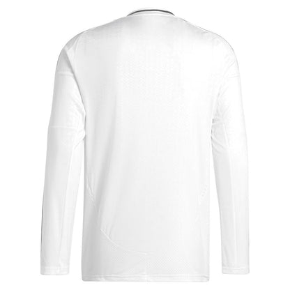 Maillot Real Madrid Manches Longues Homme Blanc 2024 2025