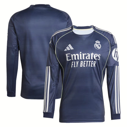 Maillot Real Madrid Manches Longues Exterieur Homme 2025 2026