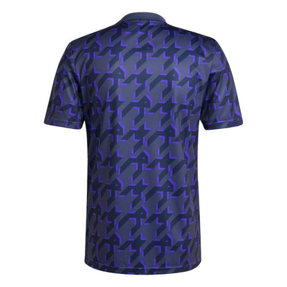 Maillot Pre Match Training Real Madrid Bleu Homme/Enfant 2024 2025