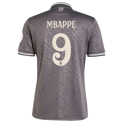 Maillot Mbappe Real Madrid Third Homme 2024 2025 Noir
